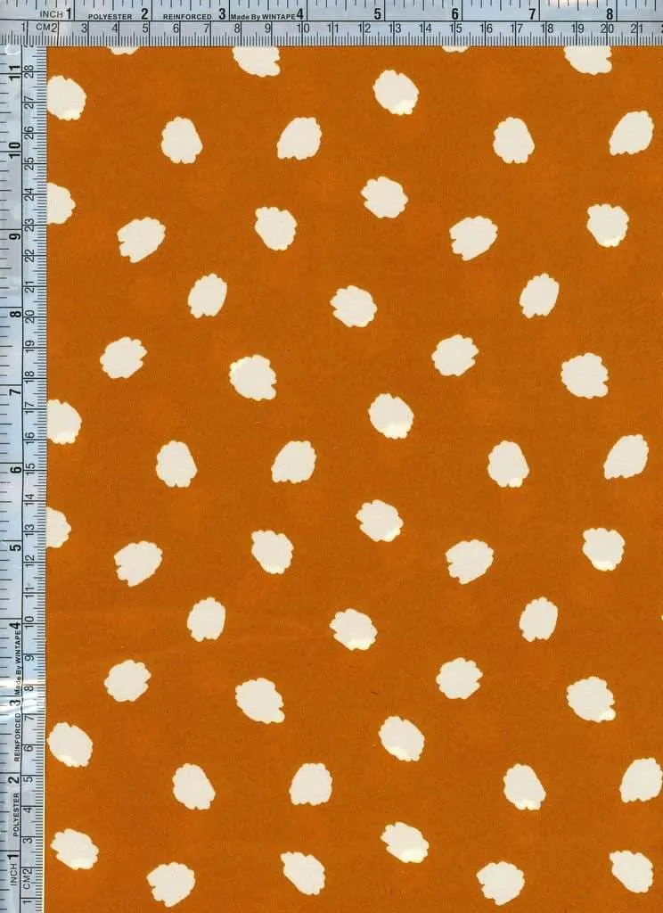 DOT PRINT ON POLYESTER SATIN CHIFFON [NFA210102-035]