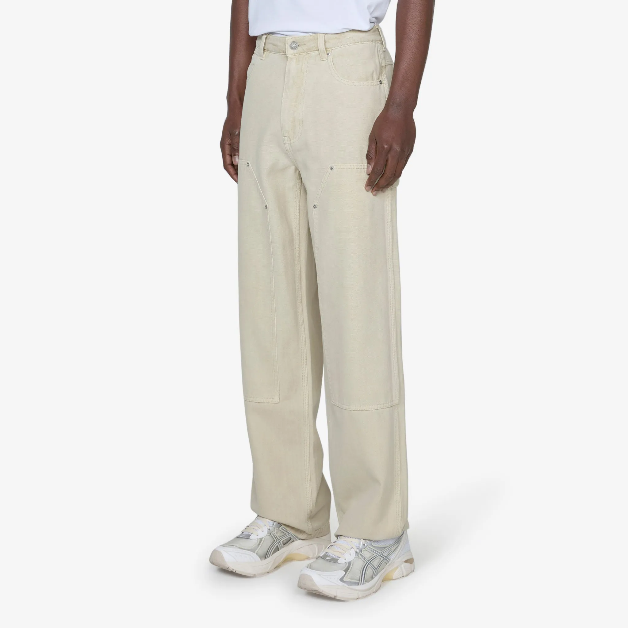 Double Knee Carpenter Pant Used Natural