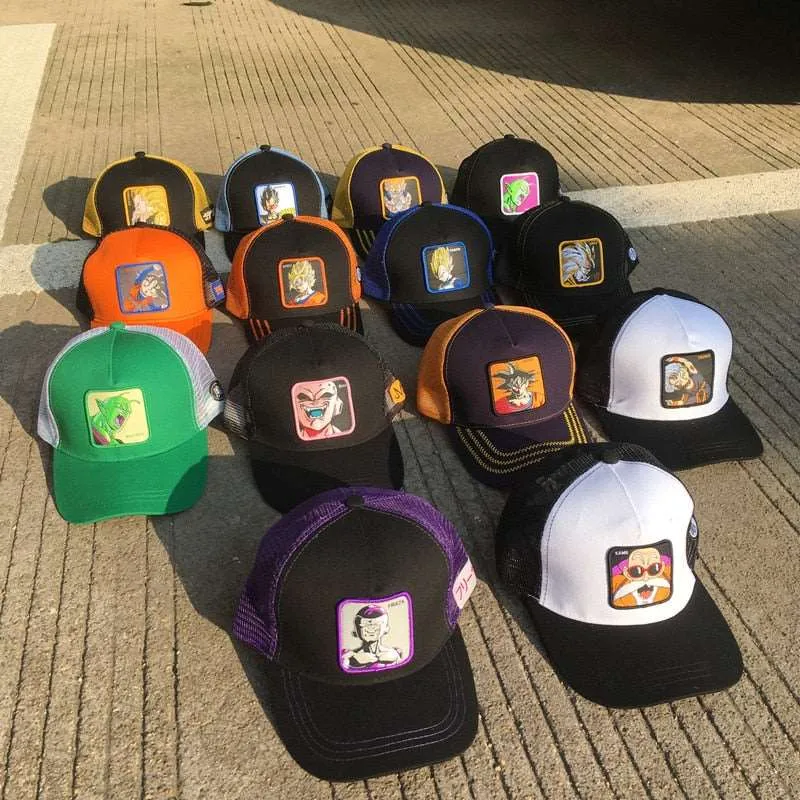 Dragon Ball Characters Baseball Cap Hat