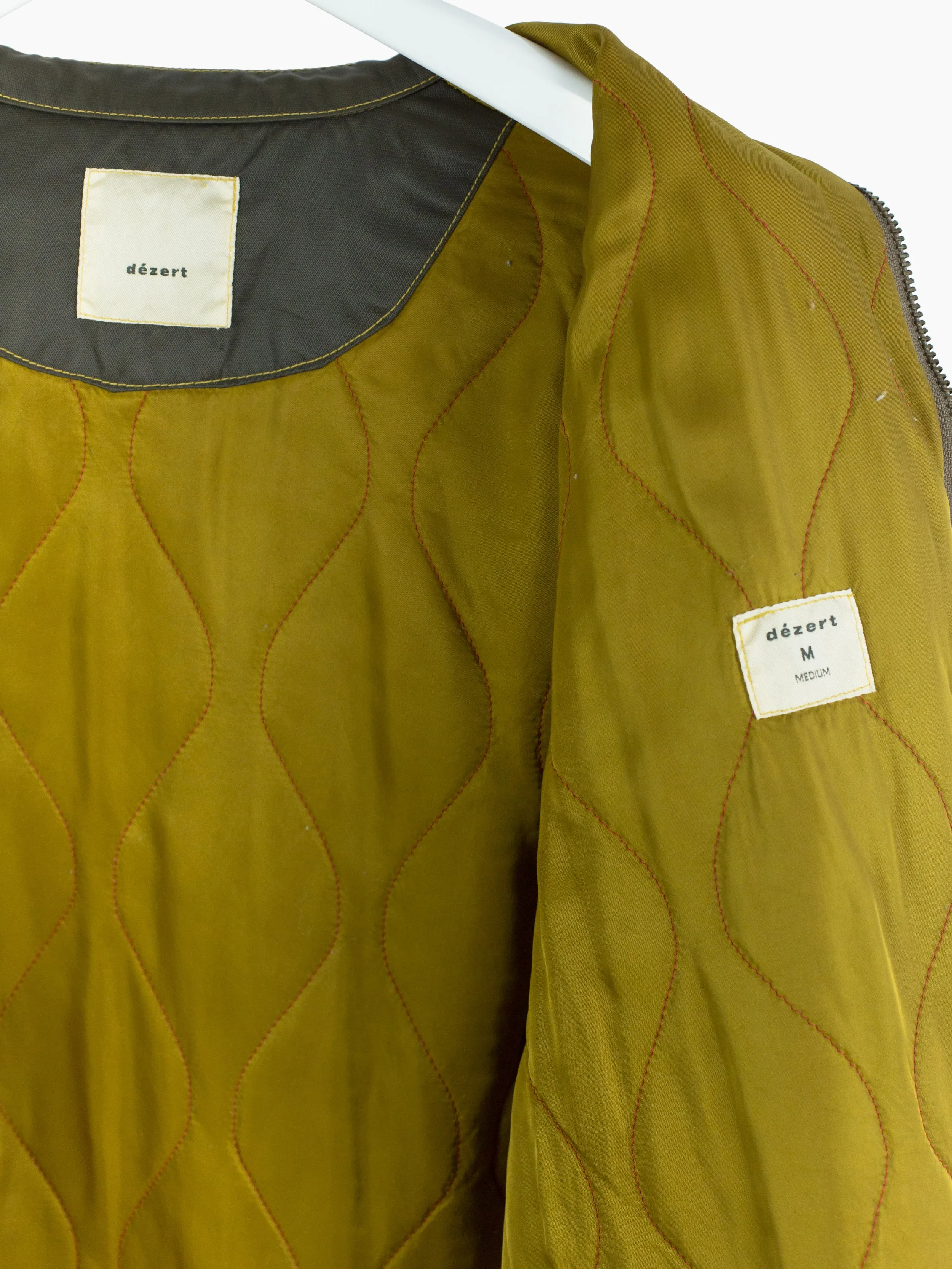 Dézert 90s Mustard Club Collar Work Blouson