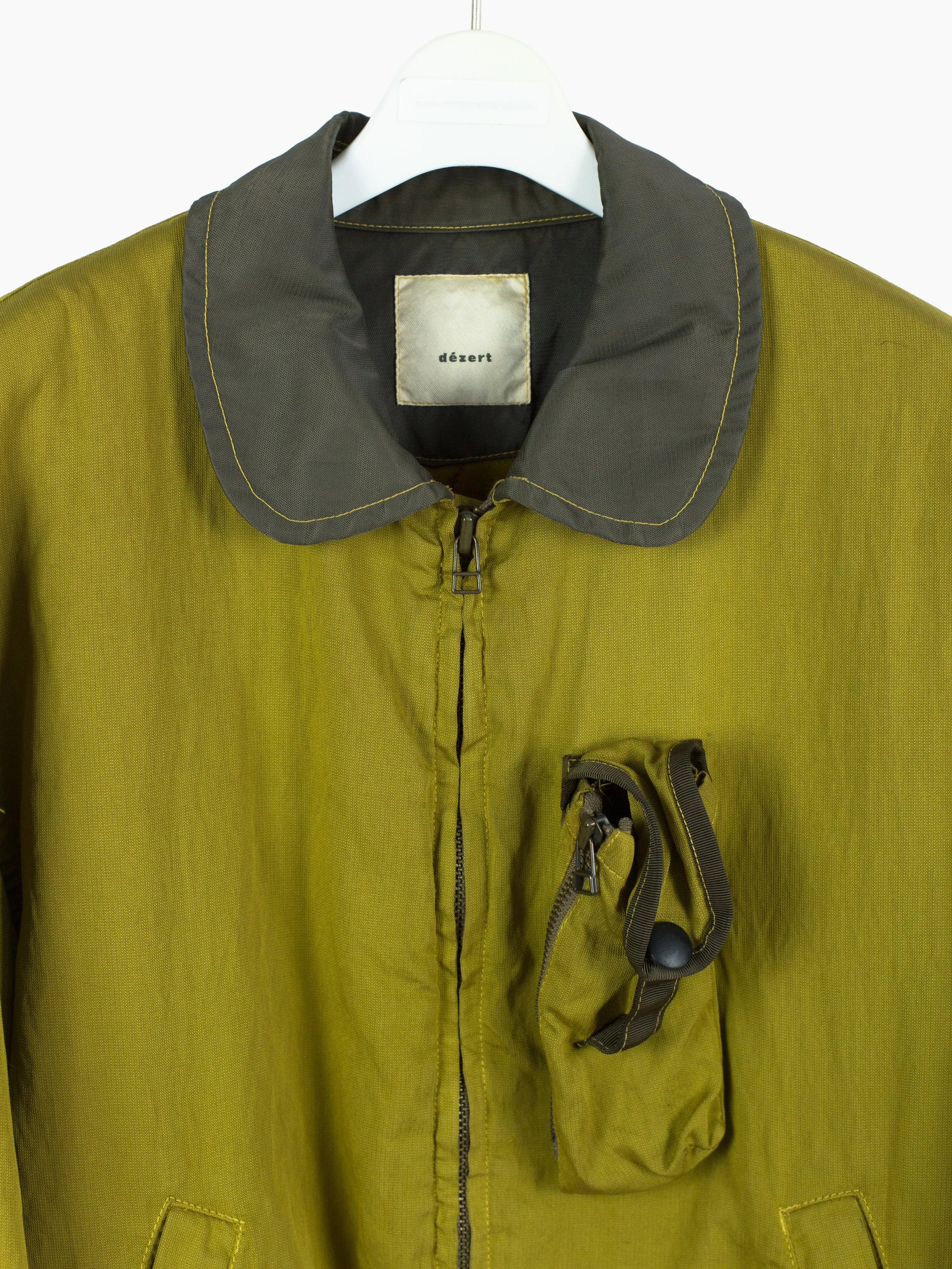 Dézert 90s Mustard Club Collar Work Blouson