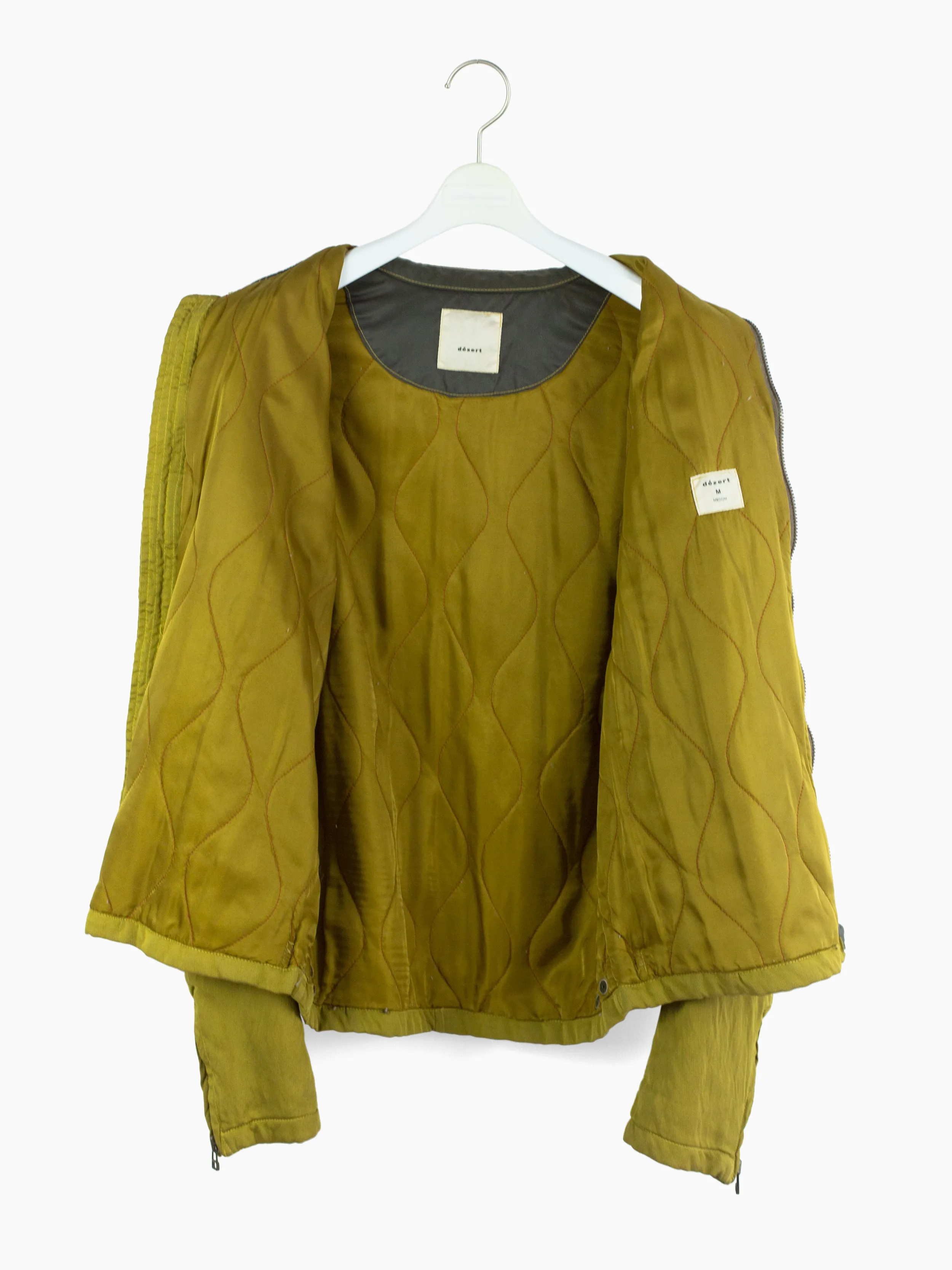 Dézert 90s Mustard Club Collar Work Blouson