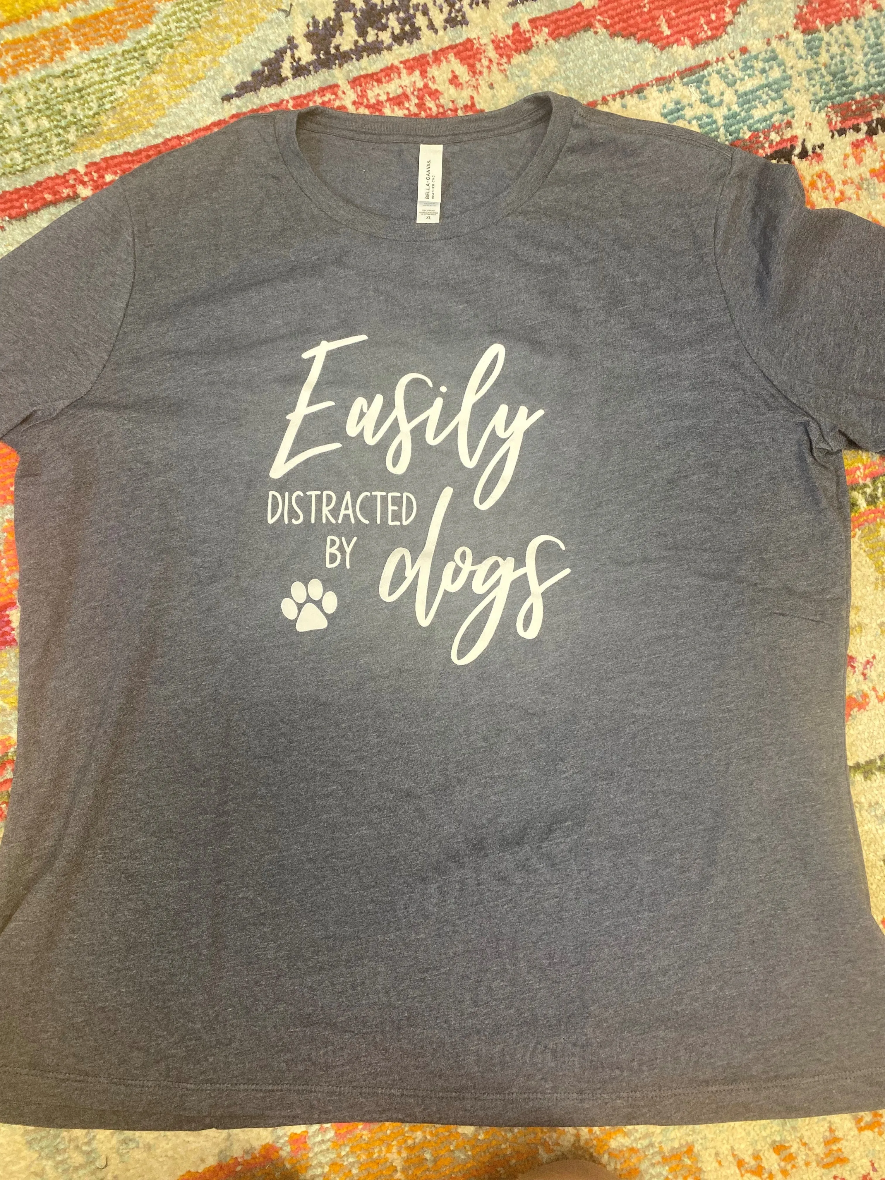 Easily Distracted By Dogs Graphic Tee