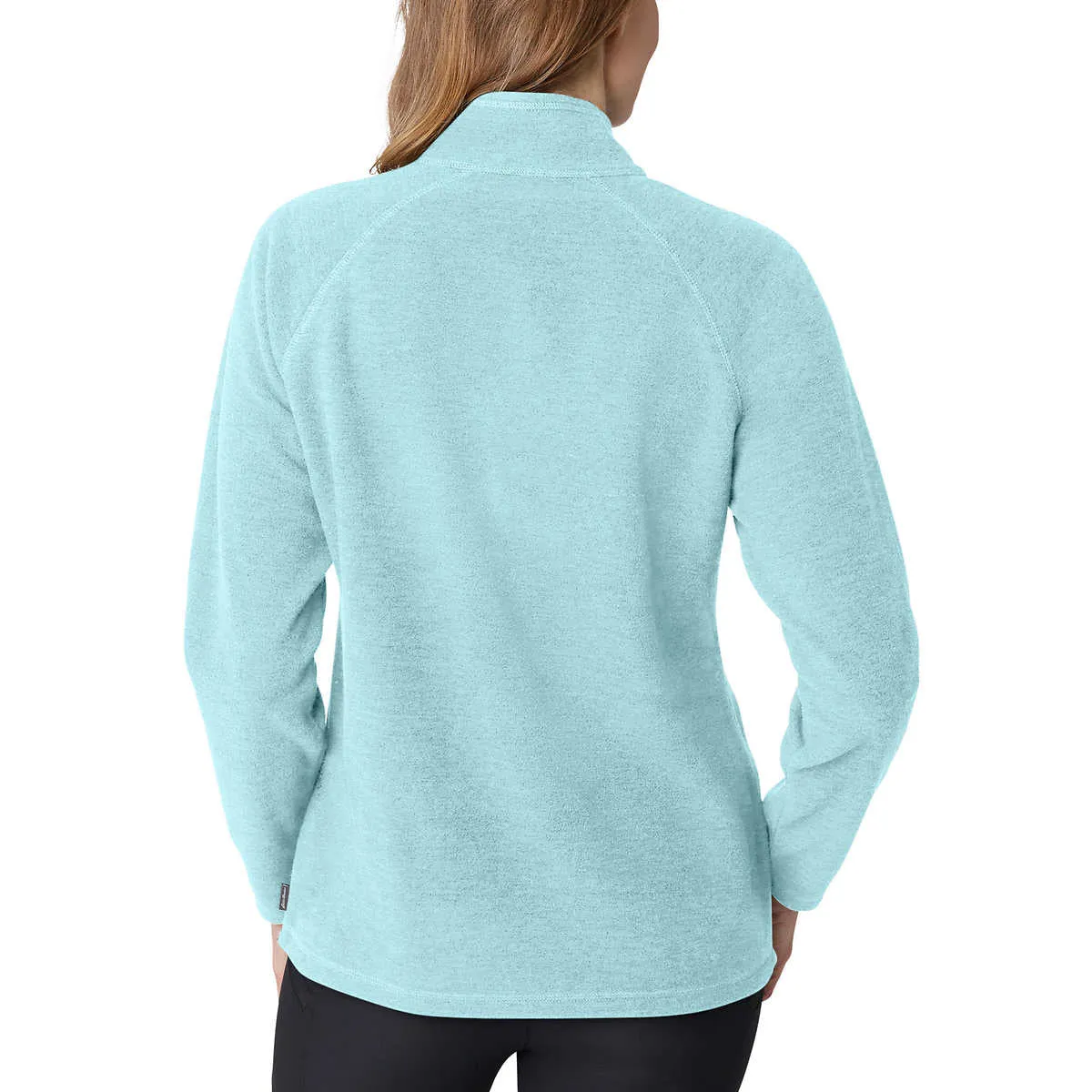 Eddie Bauer Women's Ultrasoft Mock Neck Quarter Zip Pullover Top