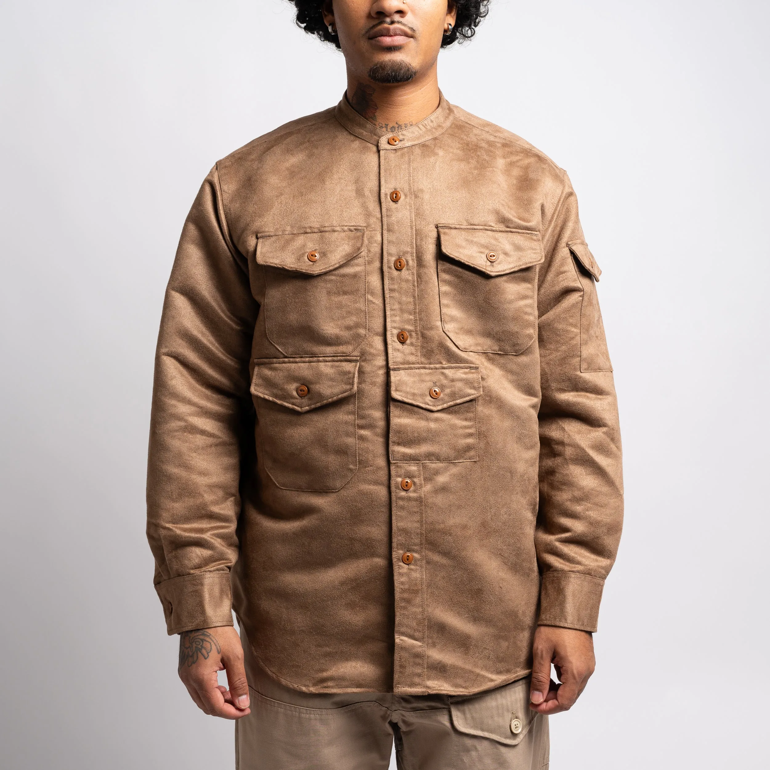 EG North Western Shirt 23F1A025 Khaki