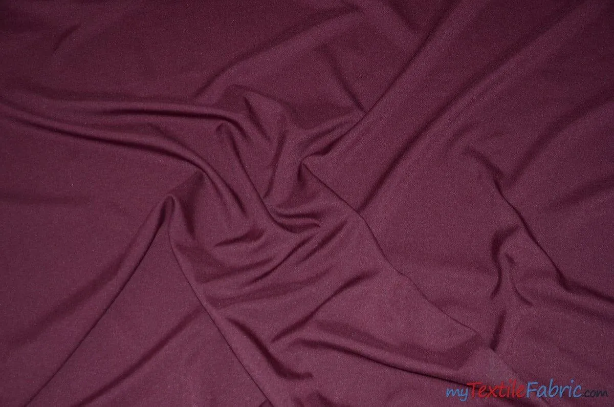 Extra Wide Polyester Fabric | 120" Wide Polyester Fabric | 120" Polypoplin for Tablecloths, Drapery, and Curtains |