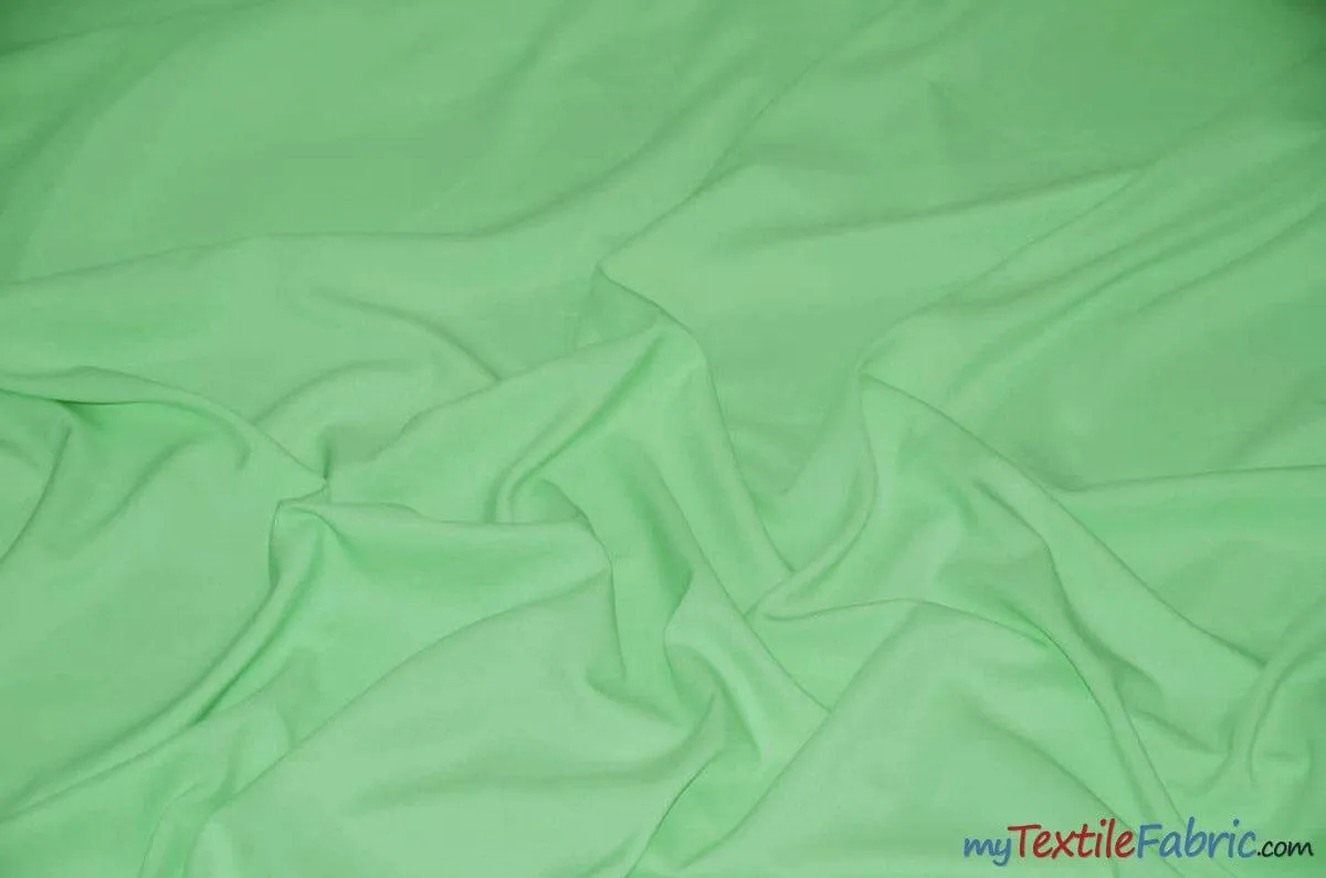 Extra Wide Polyester Fabric | 120" Wide Polyester Fabric | 120" Polypoplin for Tablecloths, Drapery, and Curtains |