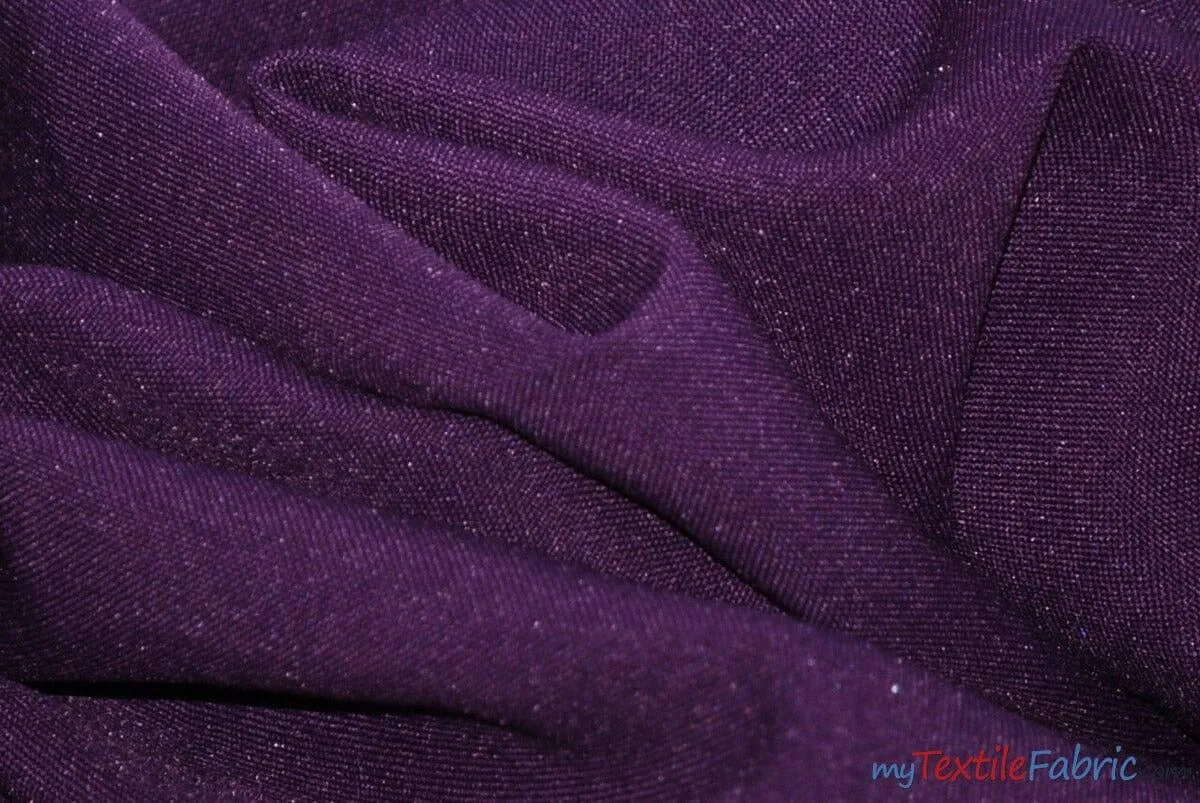 Extra Wide Polyester Fabric | 120" Wide Polyester Fabric | 120" Polypoplin for Tablecloths, Drapery, and Curtains |