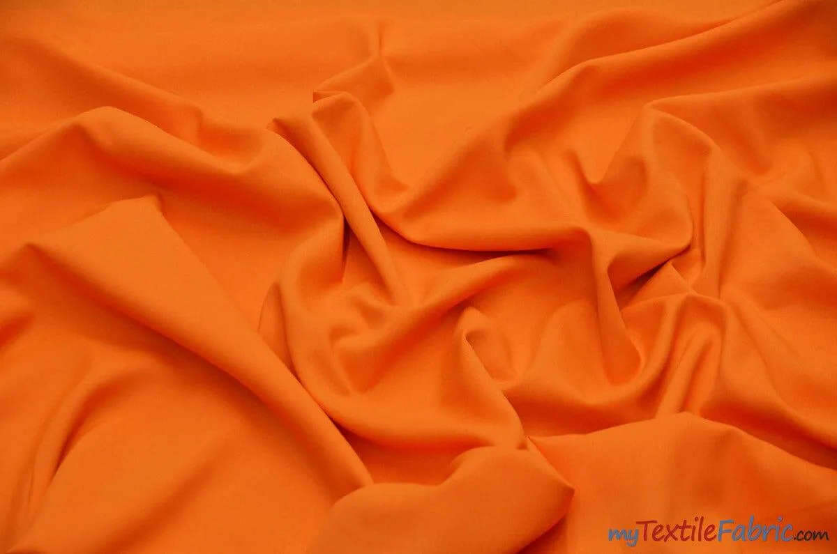 Extra Wide Polyester Fabric | 120" Wide Polyester Fabric | 120" Polypoplin for Tablecloths, Drapery, and Curtains |