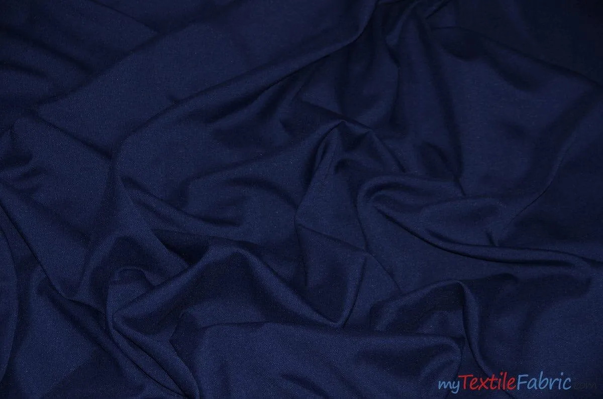 Extra Wide Polyester Fabric | 120" Wide Polyester Fabric | 120" Polypoplin for Tablecloths, Drapery, and Curtains |