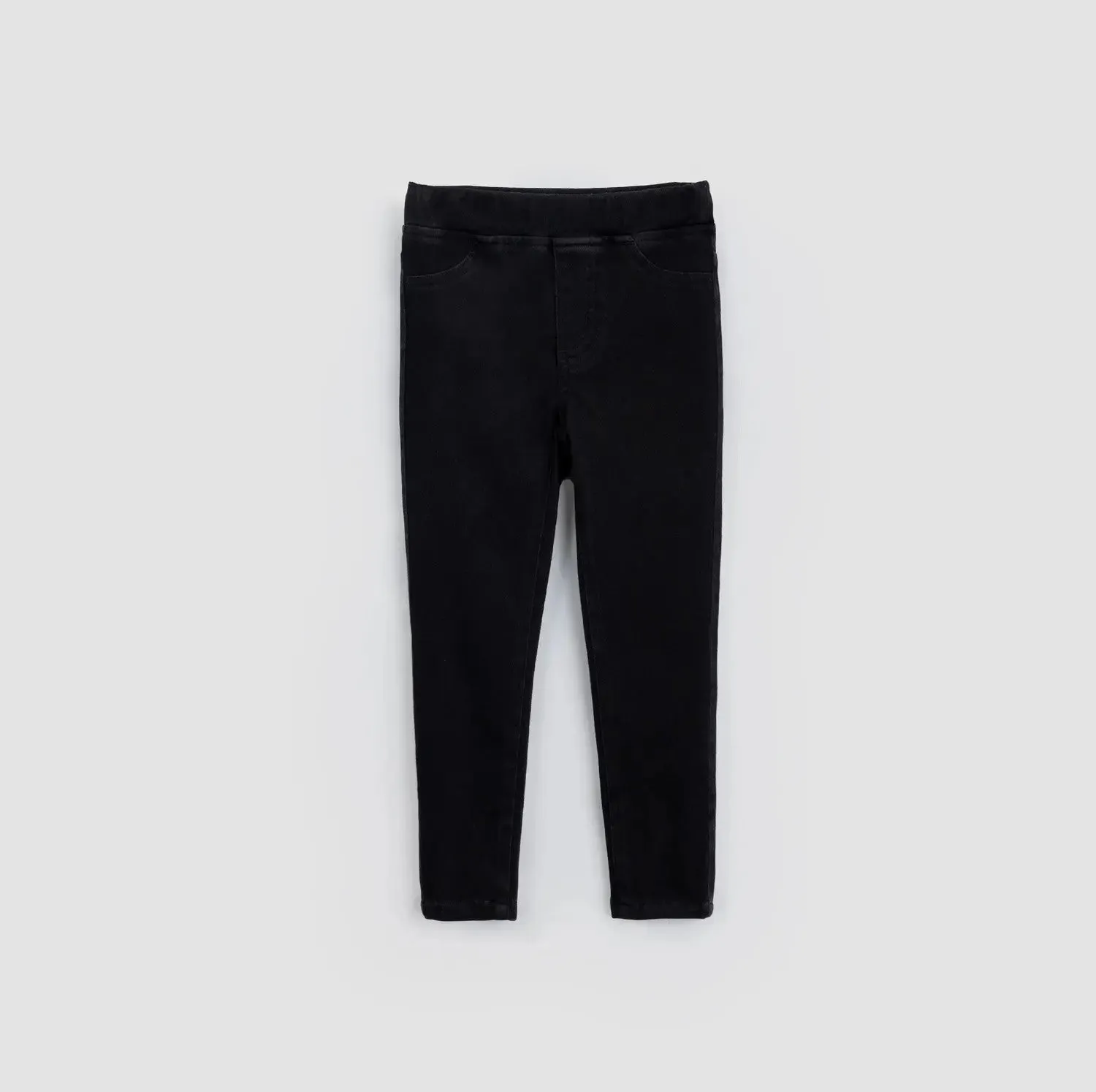 Faded Black Eco-Stretch Jeggings | Miles The Label