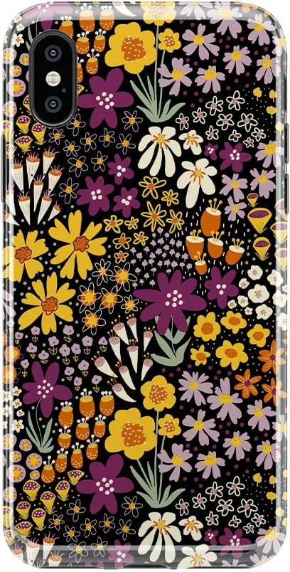 Falling for You | Plum Floral Case