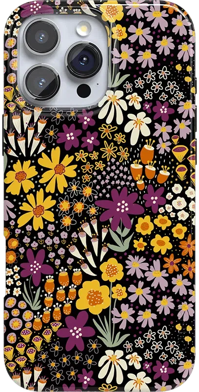 Falling for You | Plum Floral Case