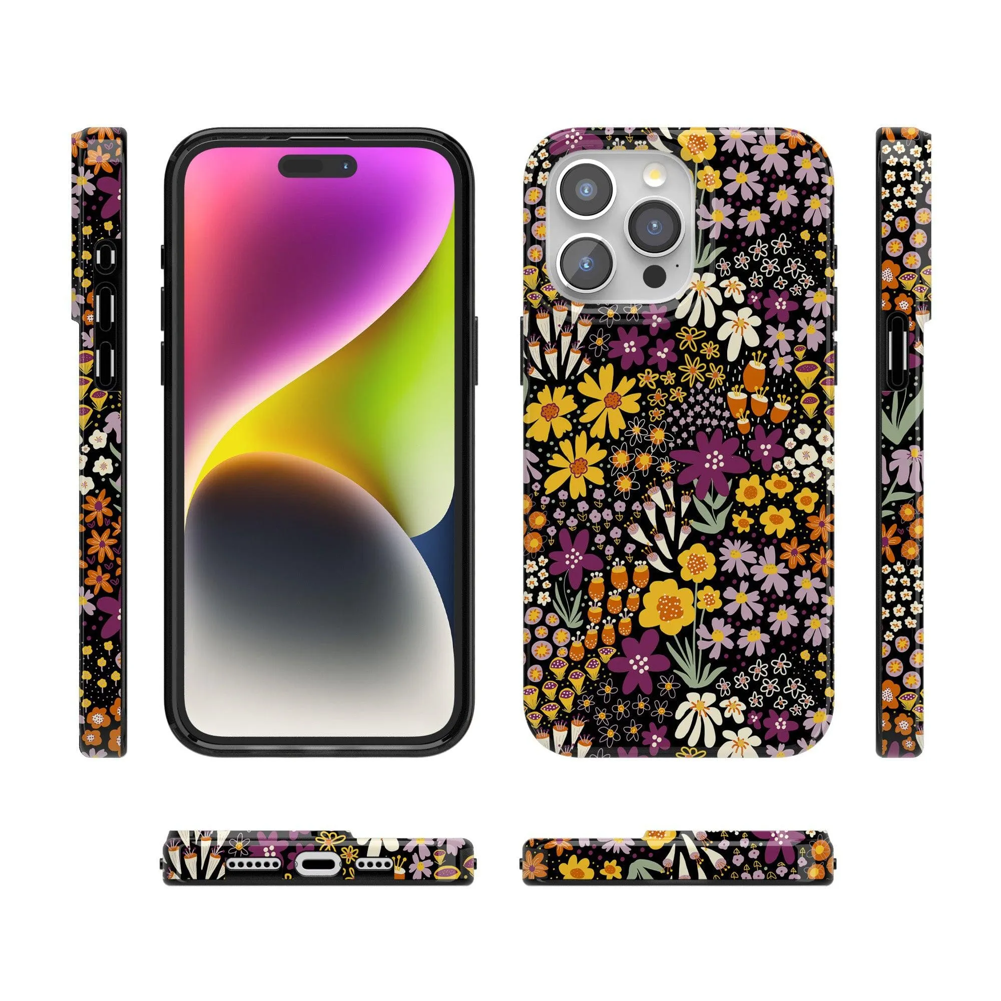 Falling for You | Plum Floral Case