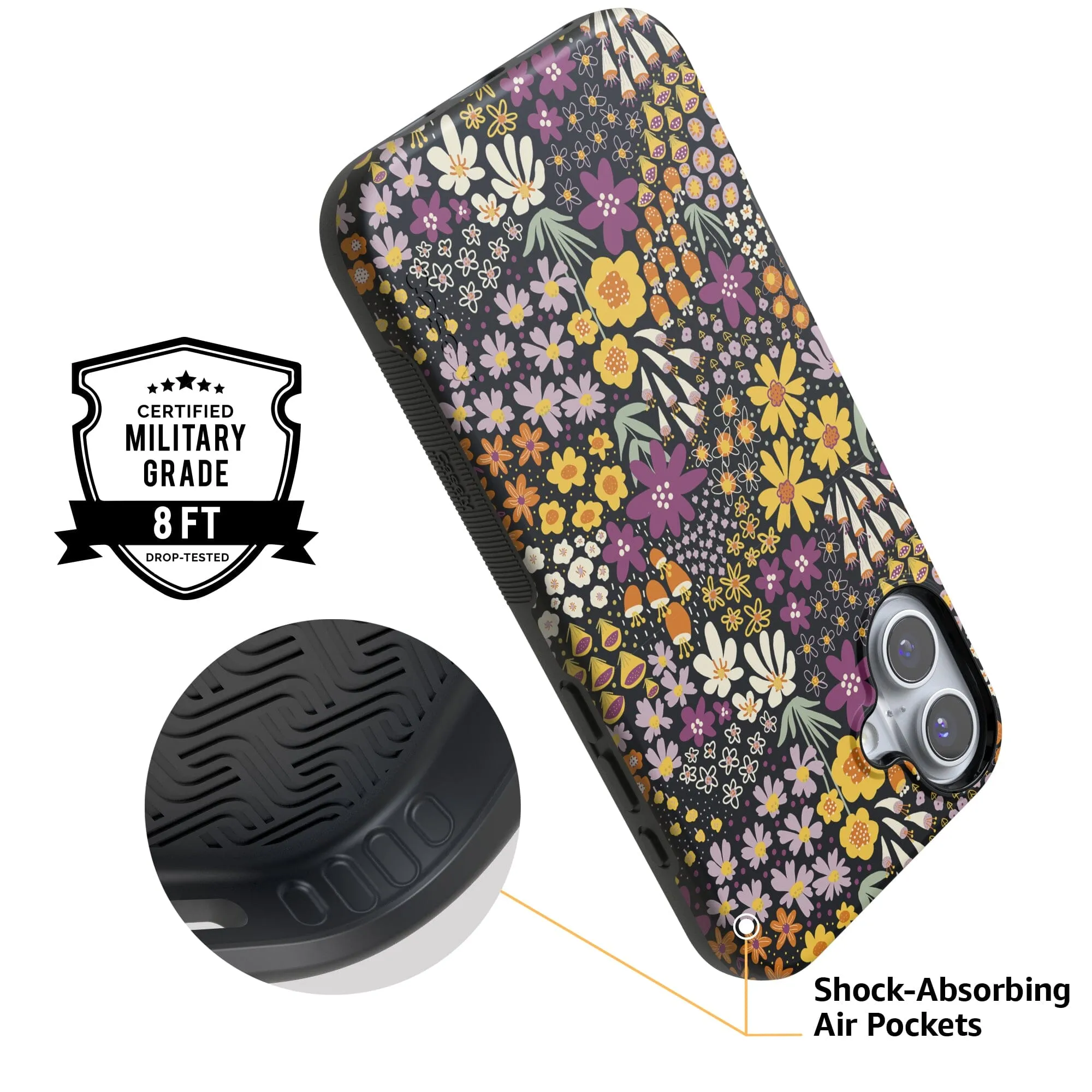 Falling for You | Plum Floral Case