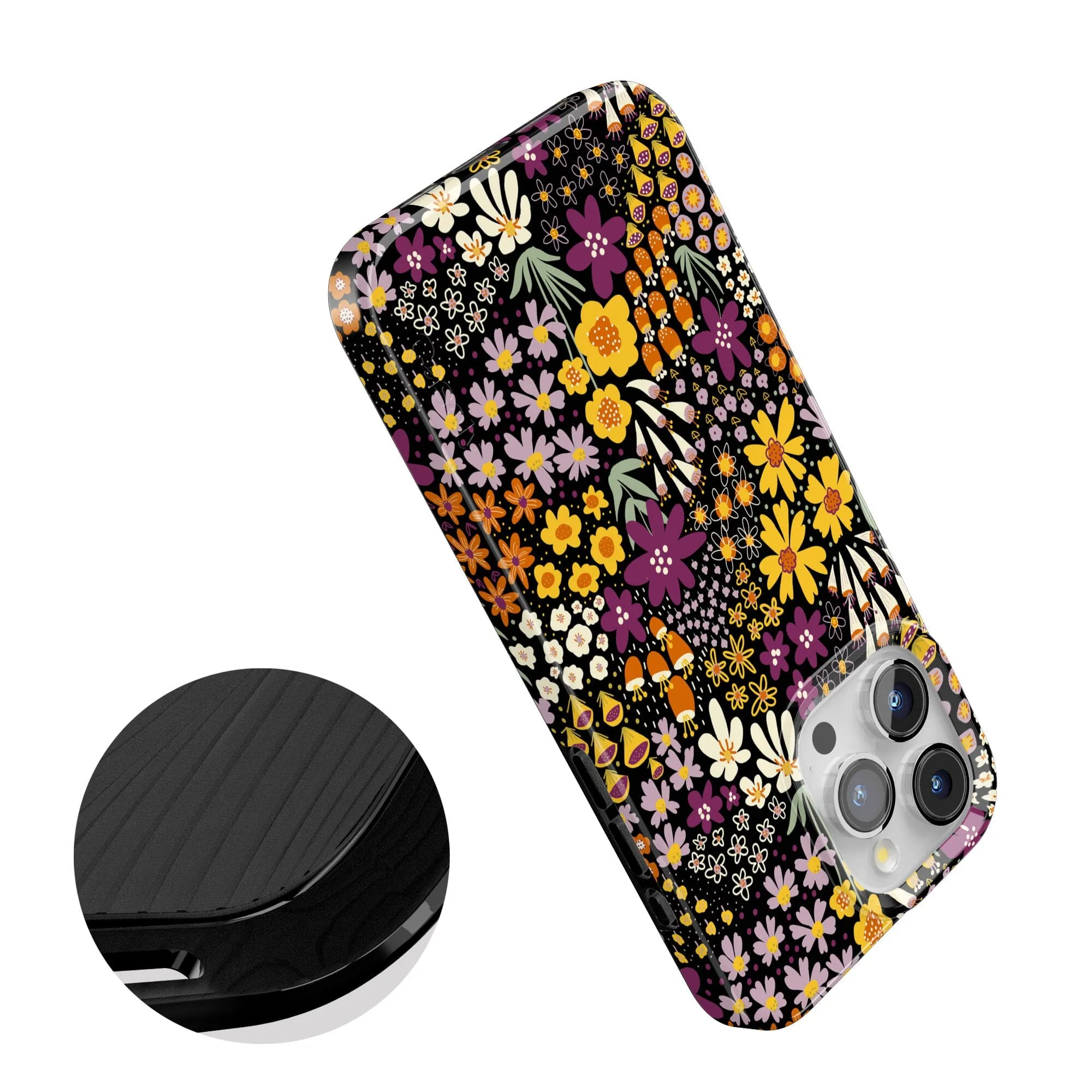 Falling for You | Plum Floral Case