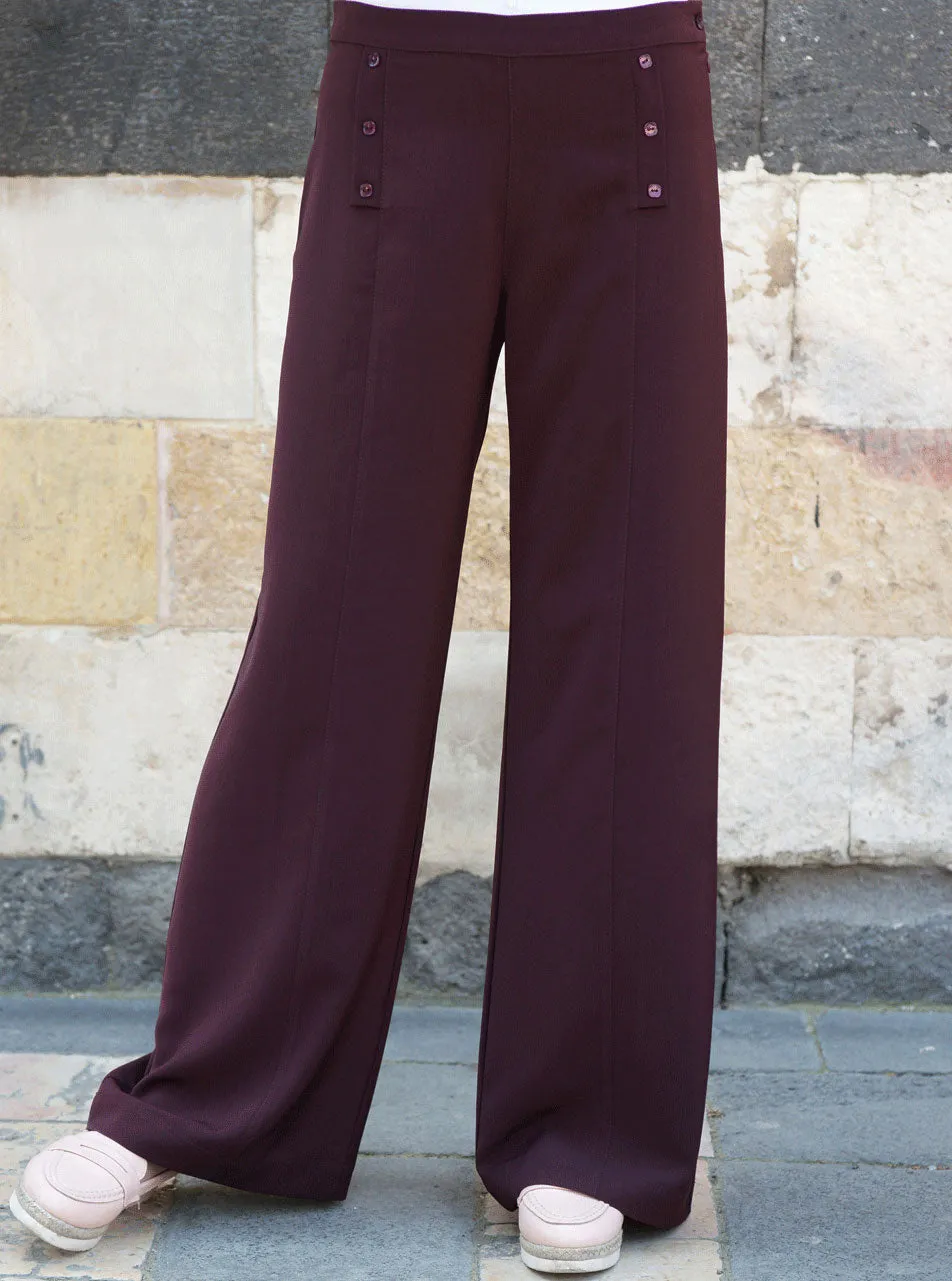 Faux Pocket Trousers