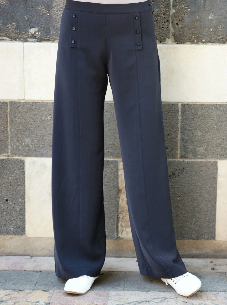 Faux Pocket Trousers