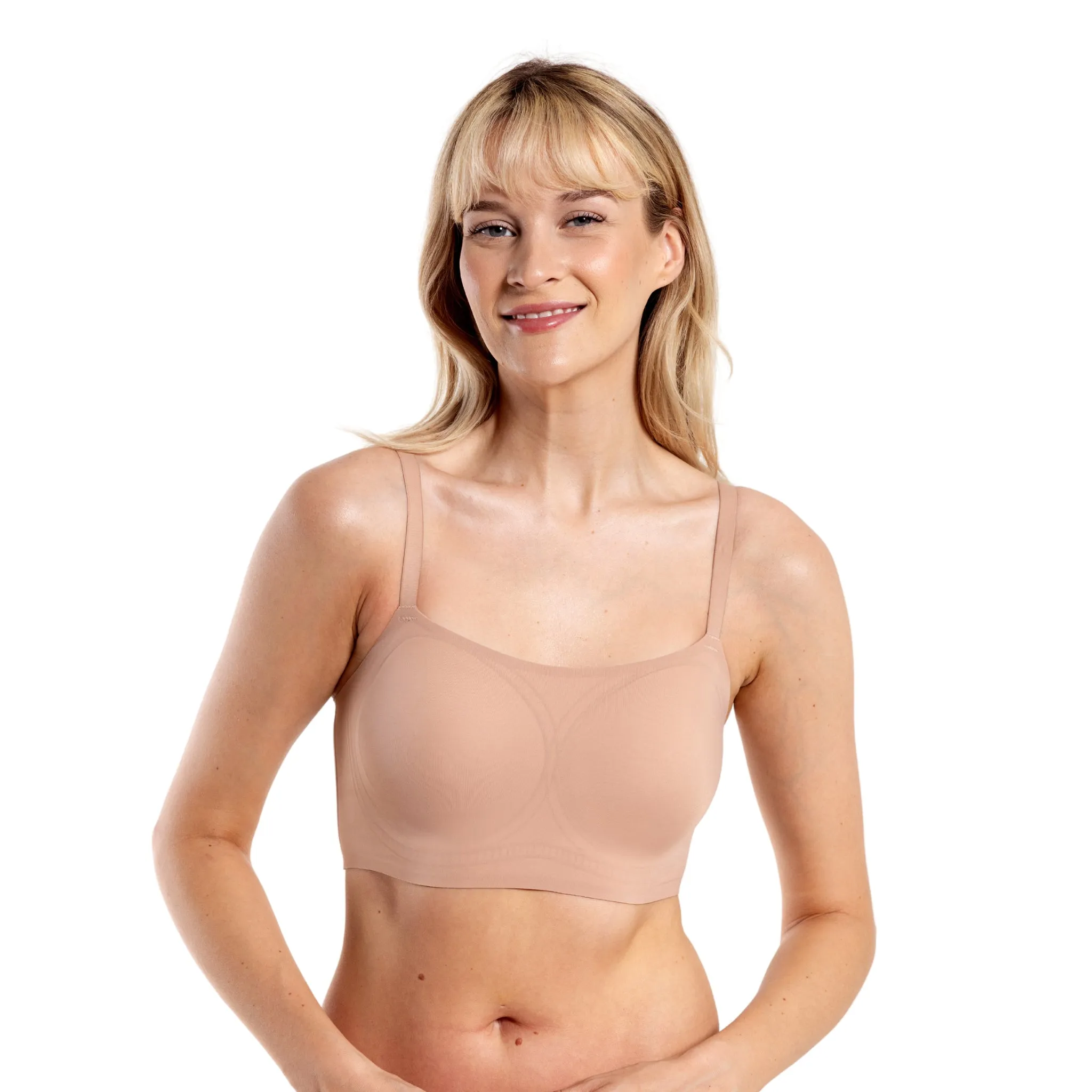 Floatley To The T Shirt Wireless Scoop Neck Lightly Lined Bra