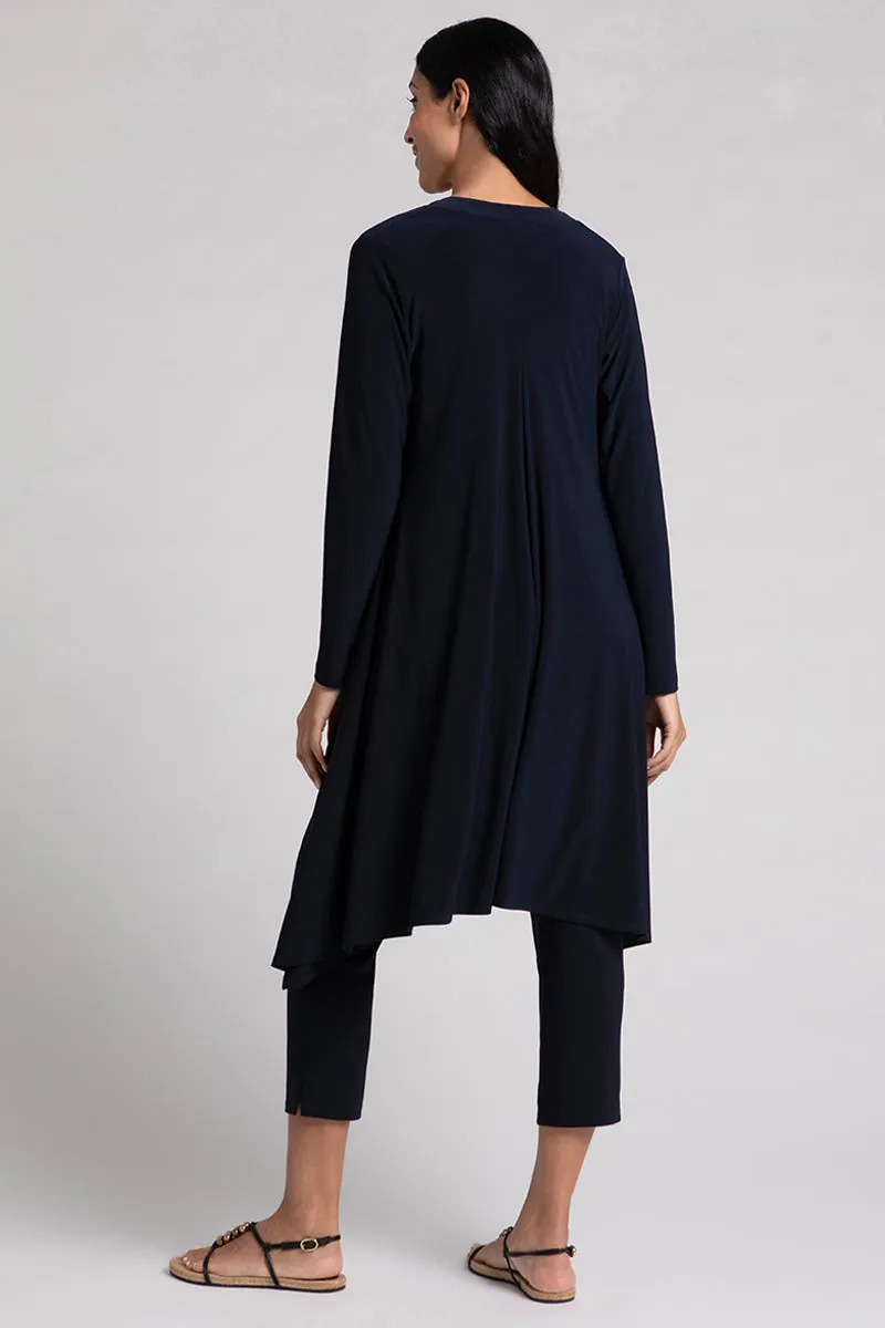 Flutter Duster Cardigan | Navy