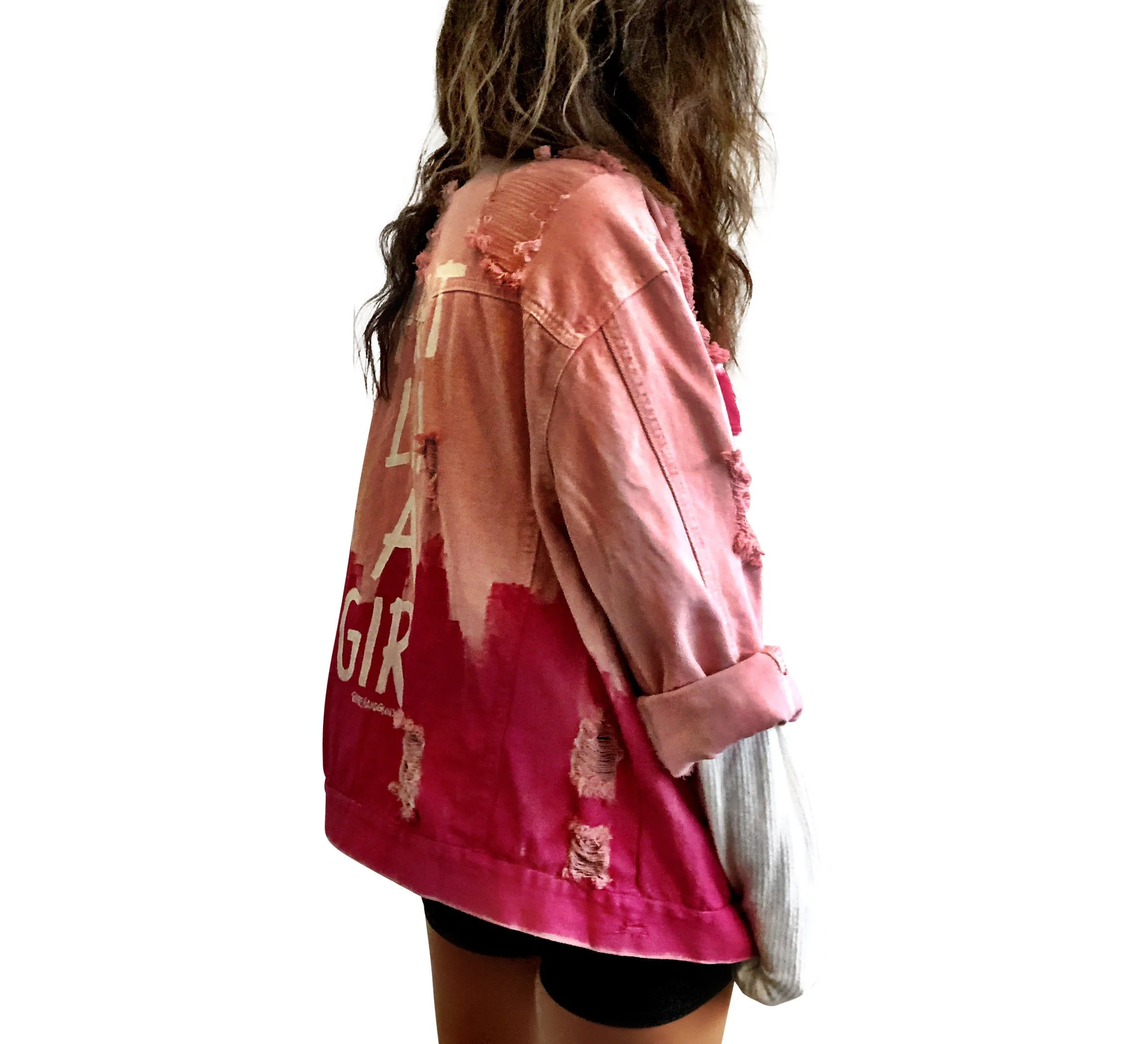 'FOR THE GIRLS' DENIM JACKET