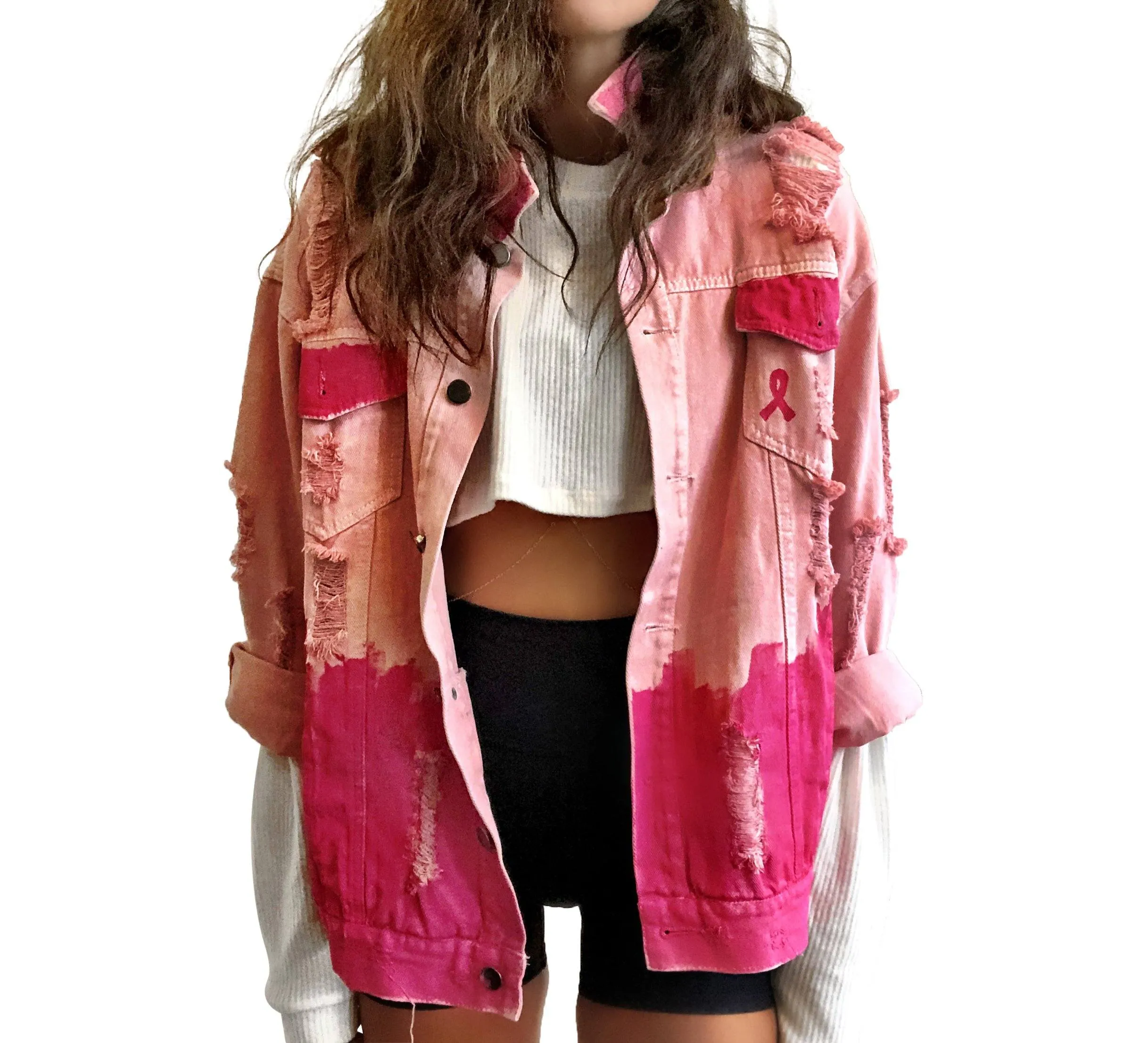 'FOR THE GIRLS' DENIM JACKET