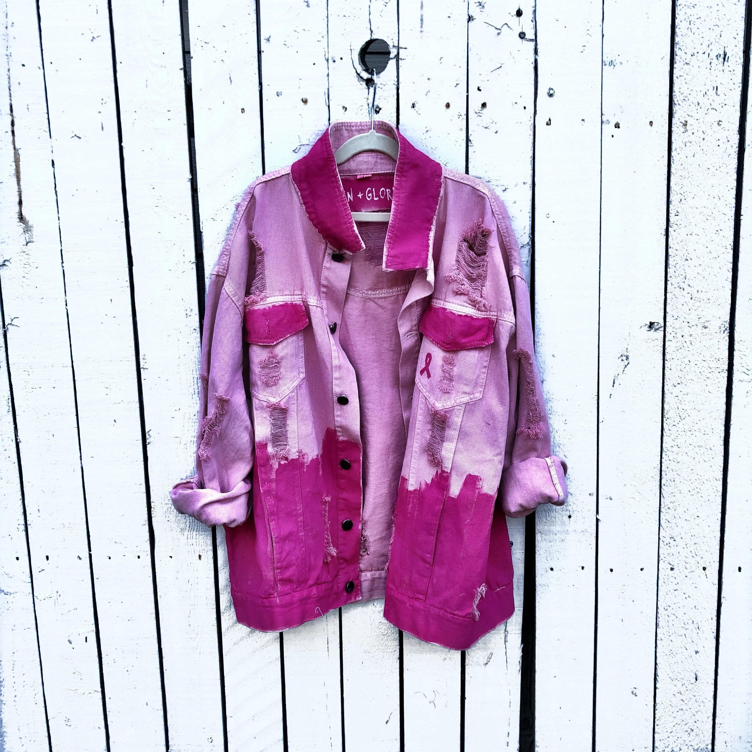 'FOR THE GIRLS' DENIM JACKET