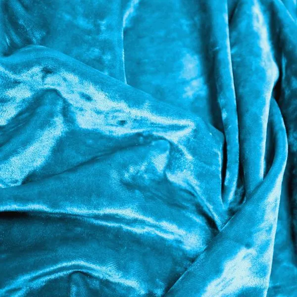 Frozen Crushed Stretch Velvet | Blue Moon Fabrics