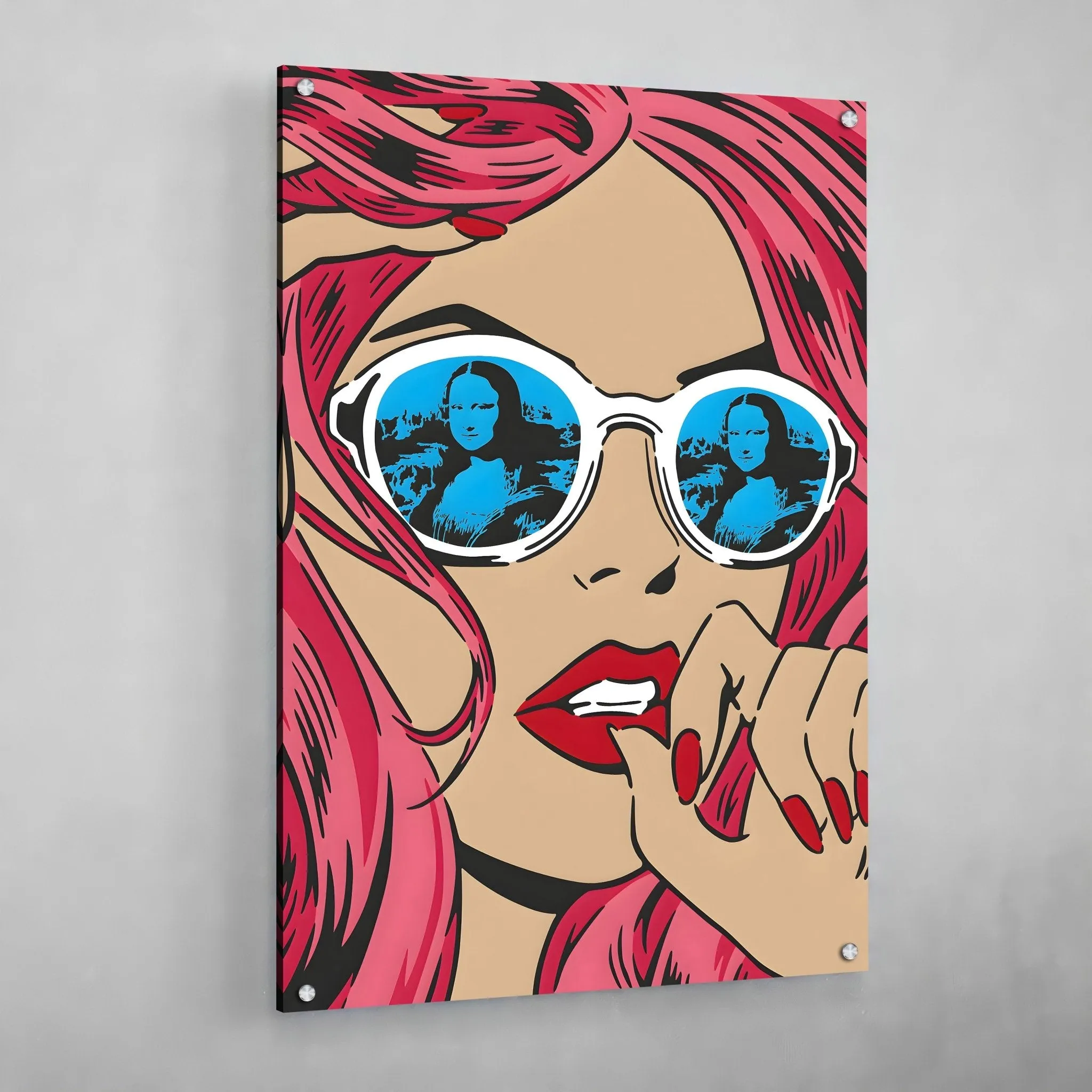 Girl Pop Art Canvas