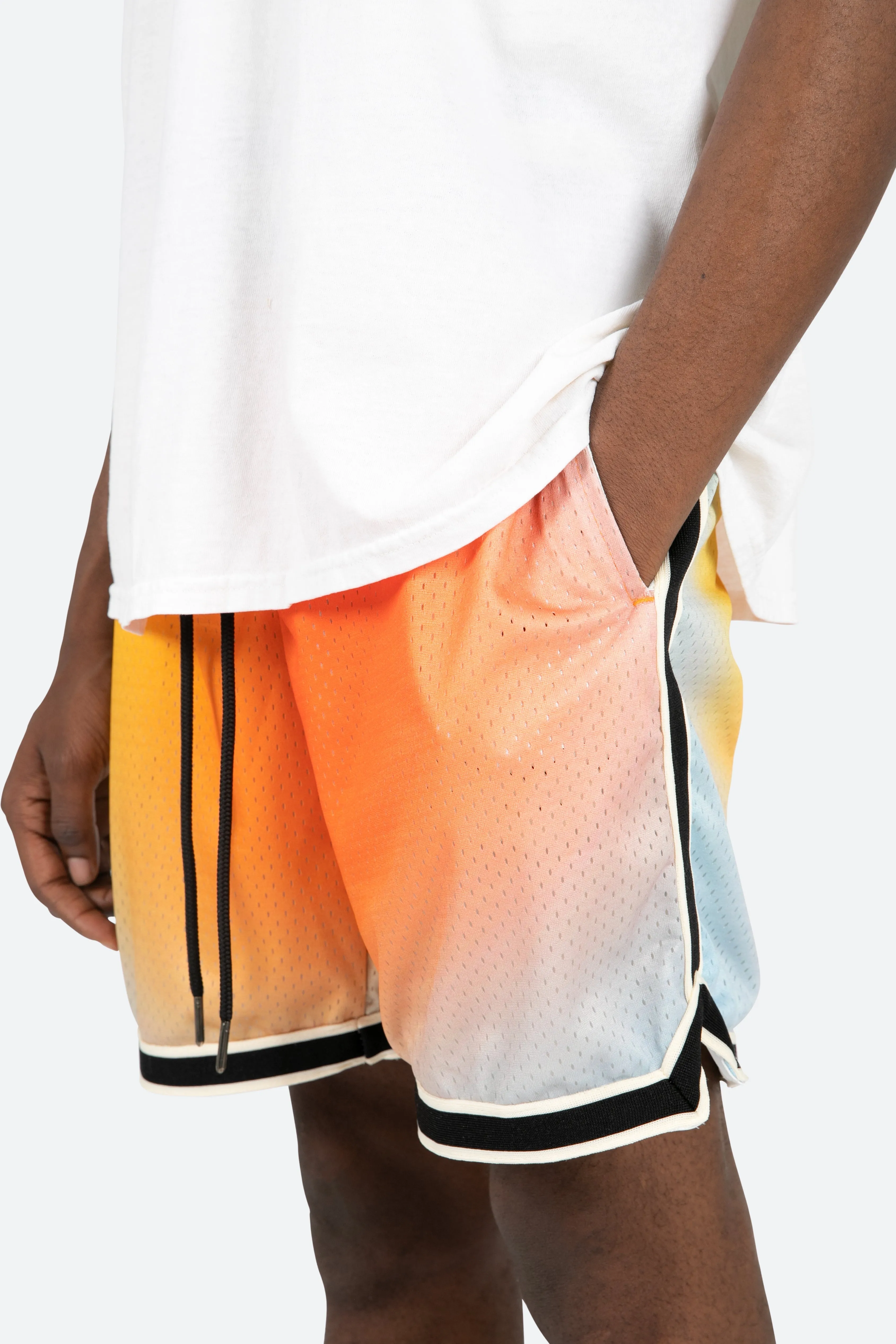 Gradient Basketball Shorts - Multi