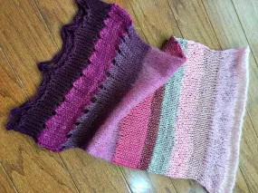 Gradient Cake Cowl pattern