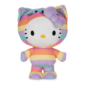 GUND Sanrio Hello Kitty in Rainbow Outfit 9.5" Plush Toy