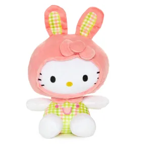 Hello Kitty 8" Spring Plaid Bunny Plush