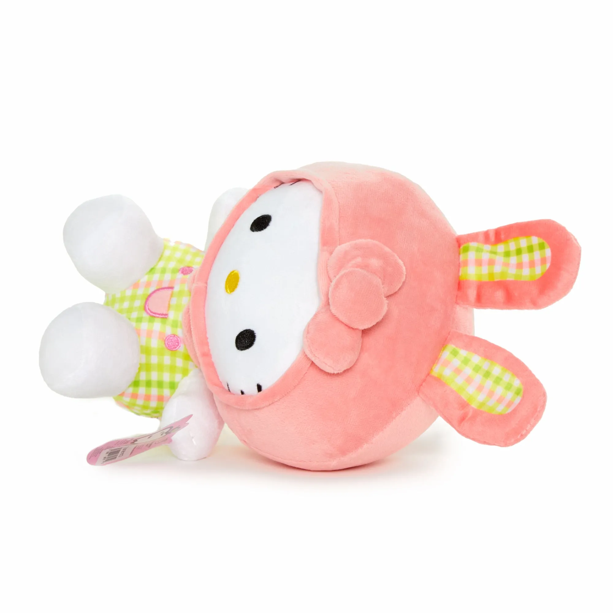 Hello Kitty 8" Spring Plaid Bunny Plush