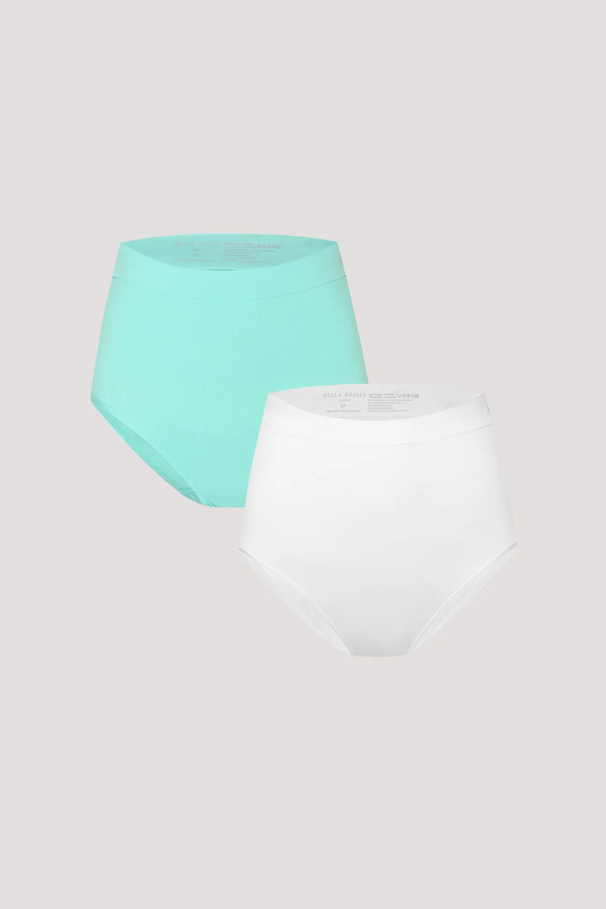 Hi Waist Firming Travel Knicker 2pk - No Returns