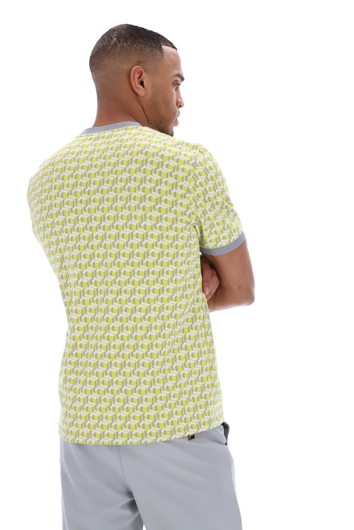 Jagger Geo Jacquard T-Shirt