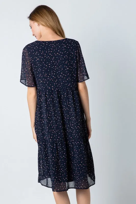 Jessa Floral Swing Dress