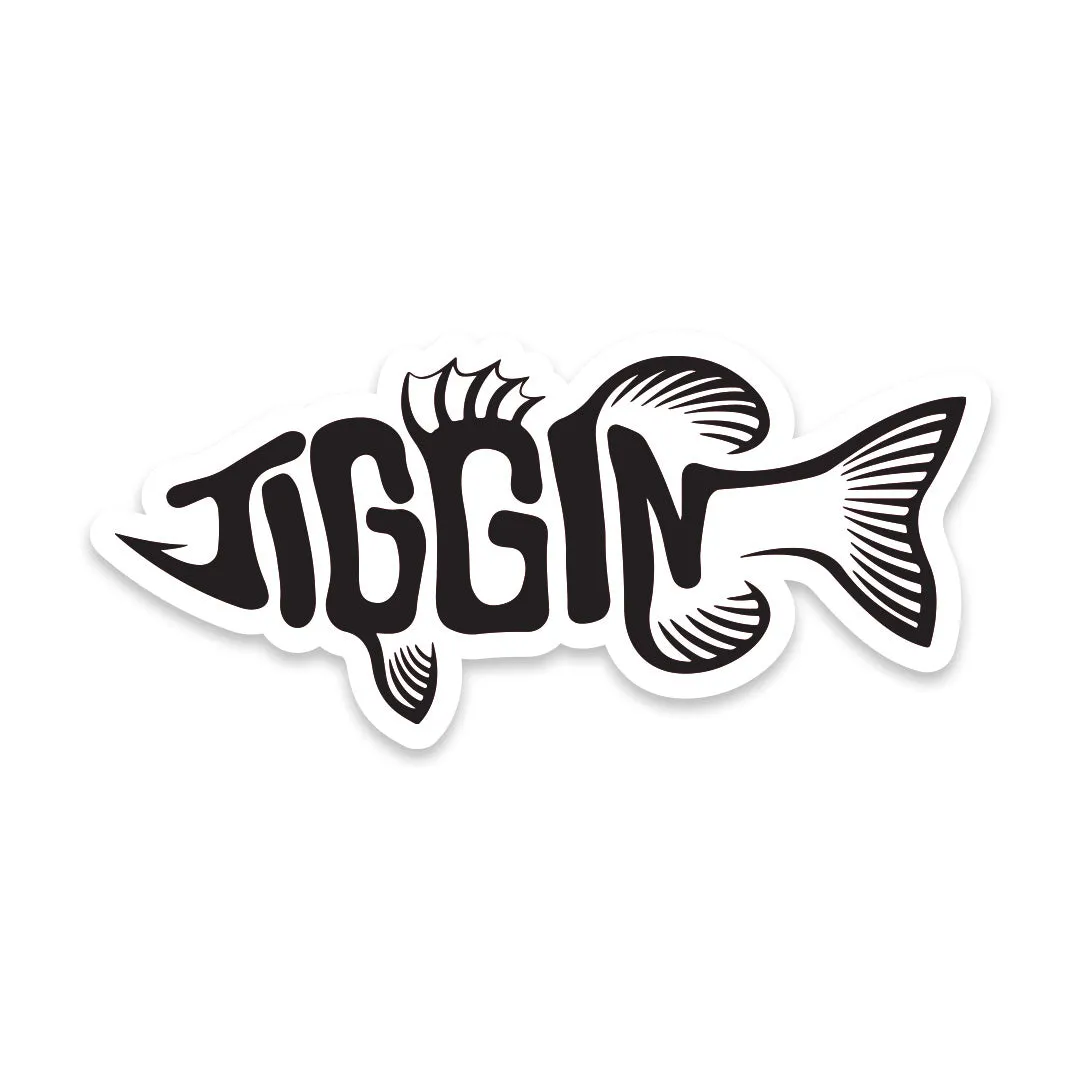 Jiggin Logo Stickers