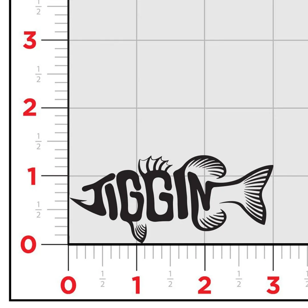 Jiggin Logo Stickers