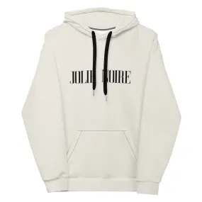 Jolie Noire Premium Hoodie- Stone