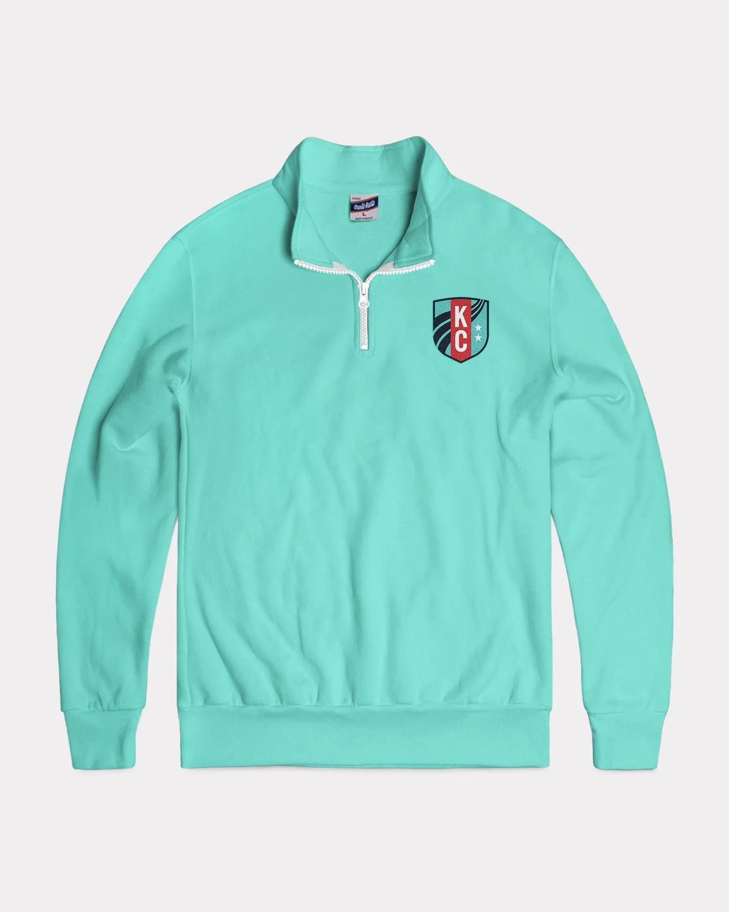 KC Current Teal Quarter Zip