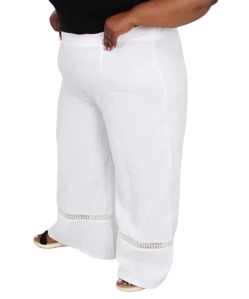 Ladies Crochet Washer Cotton Pants