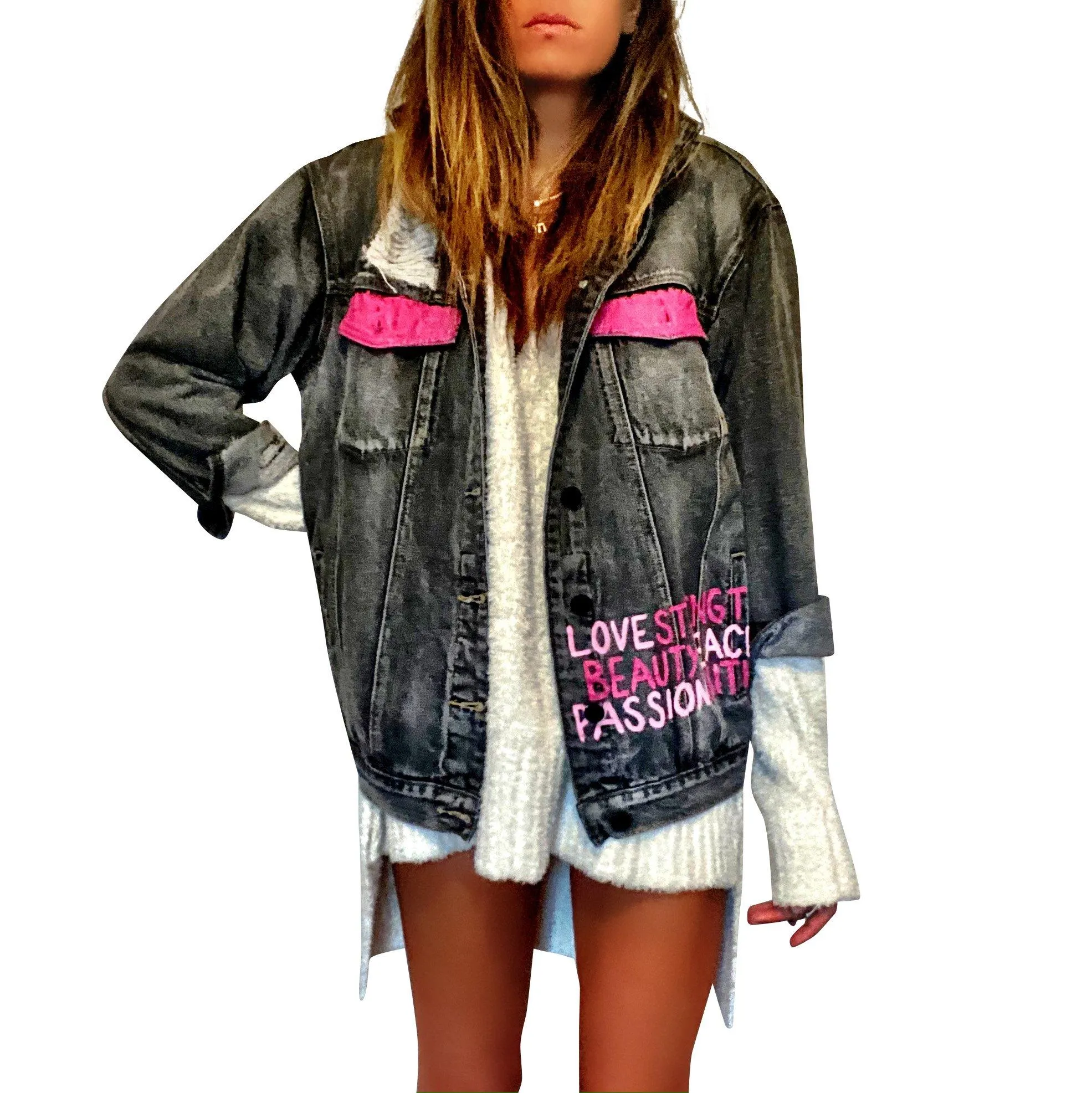 'LADYLOVE' DENIM JACKET