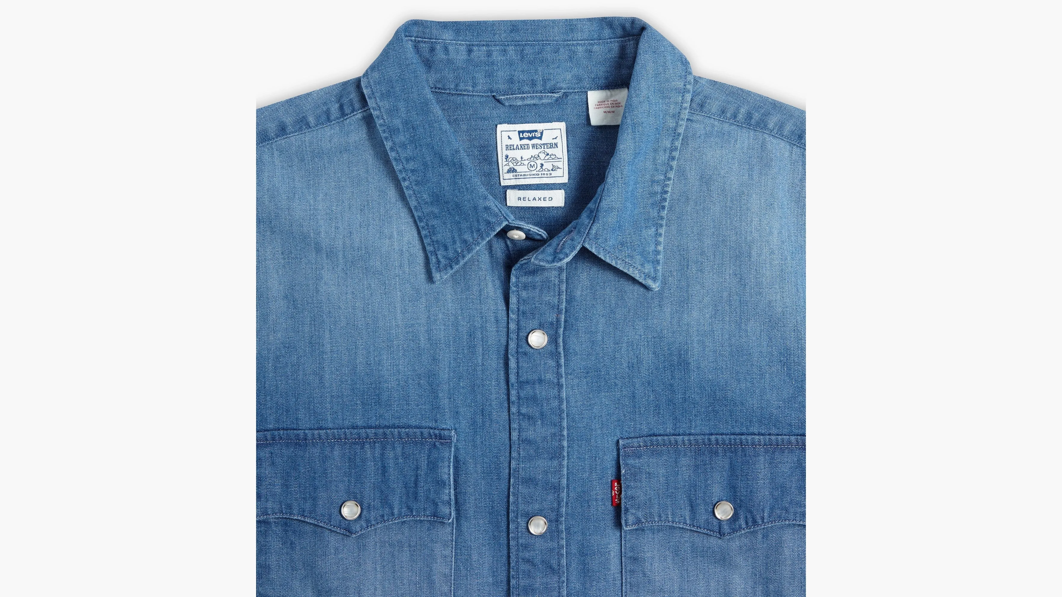 Levi's® Men's Short-Sleeve Relaxed Fit Western Shirt