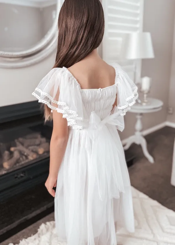 Liliana Girls White Dress