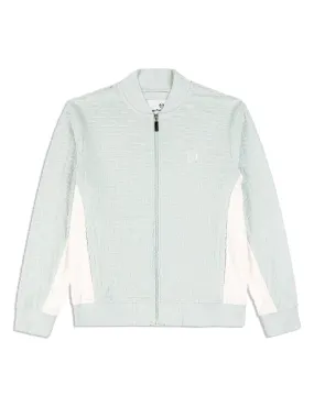 Livata Monogram Track Jacket- Surf Spray