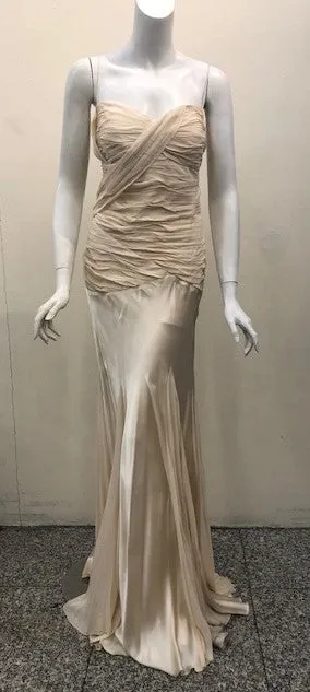 Long Silk Gown