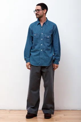 LOT.111 WORK SHIRT INDIGO