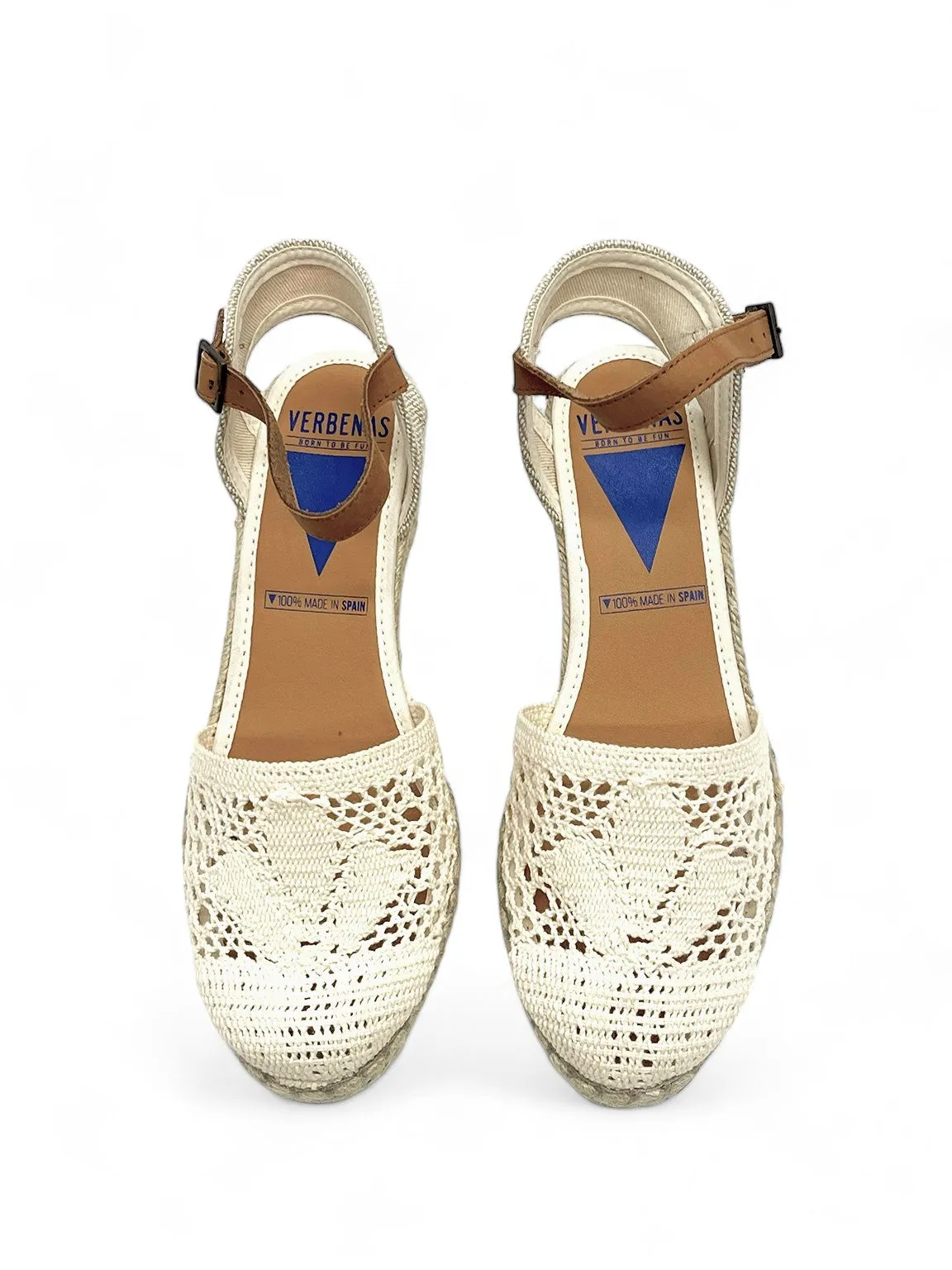 Melena Crochet Espadrille Wedges