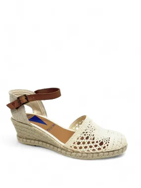 Melena Crochet Espadrille Wedges